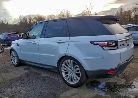 2016 Land Rover Range Rover Sport Hse z USA, uszkodzony, nr VIN SALWR2PF0GA657657